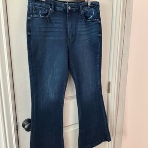 KanCan Blue Flare Wide Leg Jeans